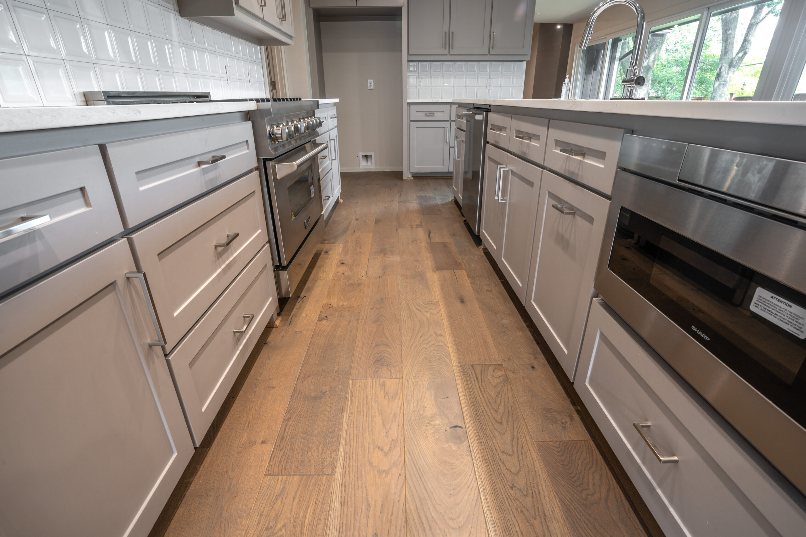 kitchen hardwood flooring